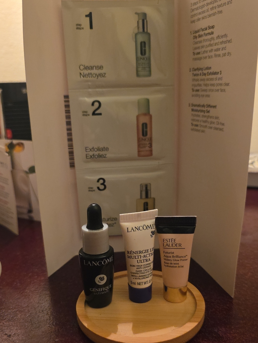 Lancôme & Estée Lauder Skincare Sample Set -  3ml